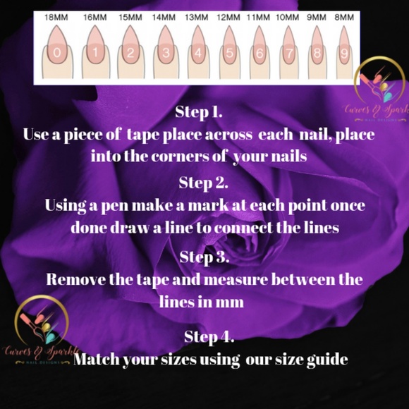 The Press CC Drip Set*  Reusable Press On Nails - Picture 5 of 6